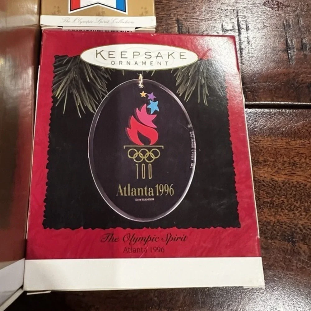 3 VTG Hallmark Keepsake Ornament - The Olympic Spirit Atlanta 1996 & More!‎